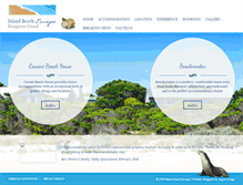 Tablet Screenshot of islandbeachescape.com.au